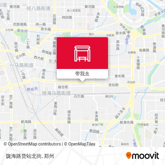 陇海路货站北街地图