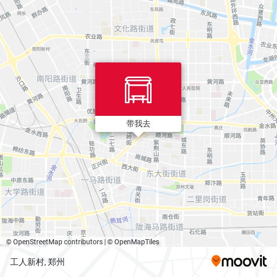 工人新村地图