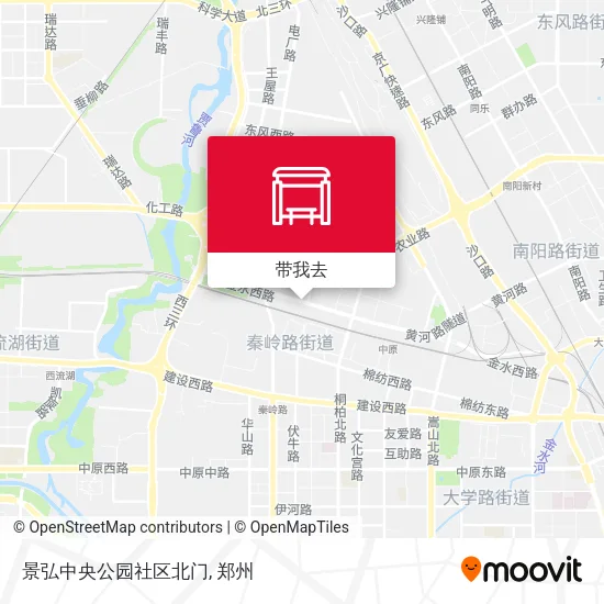 景弘中央公园社区北门地图