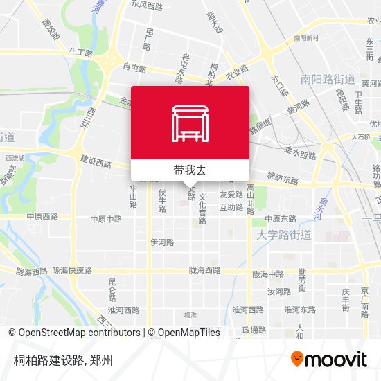 桐柏路建设路地图