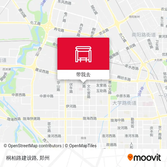 桐柏路建设路地图