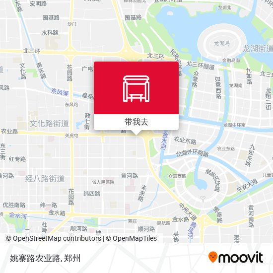 姚寨路农业路地图