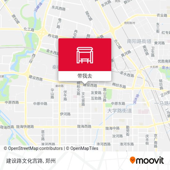 建设路文化宫路地图