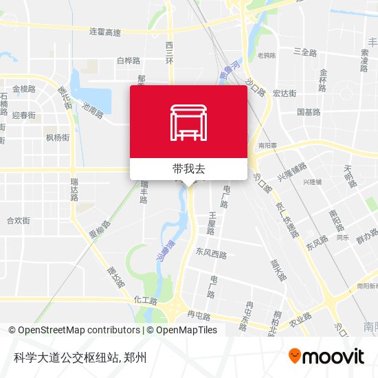 科学大道公交枢纽站地图