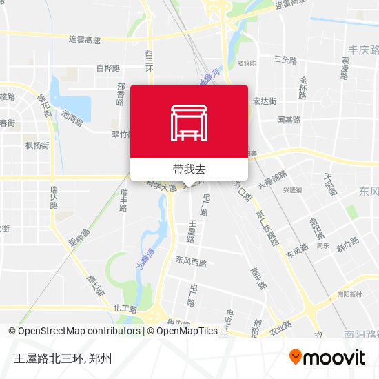 王屋路北三环地图