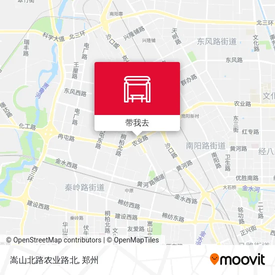 嵩山北路农业路北地图