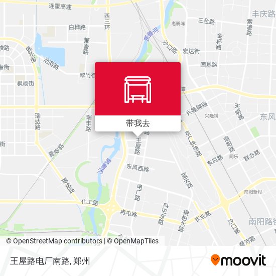 王屋路电厂南路地图