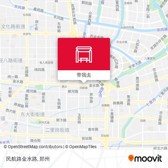 民航路金水路地图