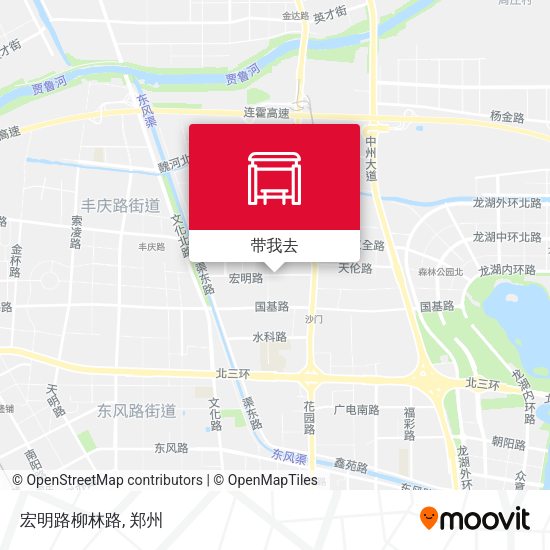 宏明路柳林路地图