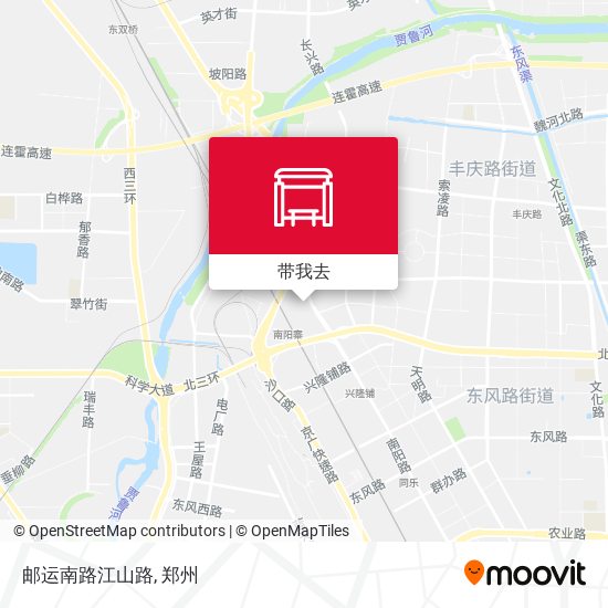 邮运南路江山路地图