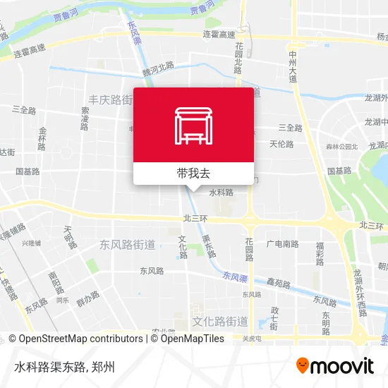 水科路渠东路地图