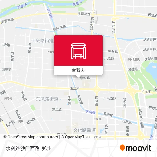 水科路沙门西路地图
