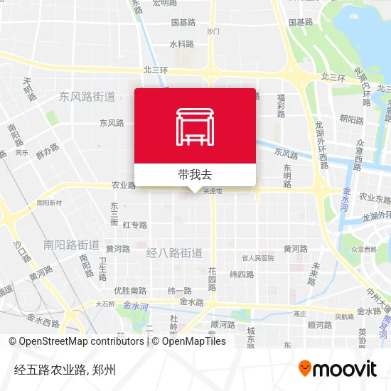 经五路农业路地图