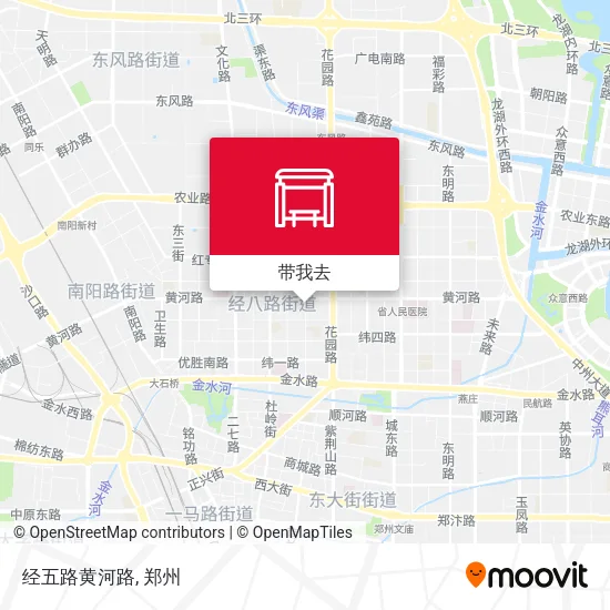 经五路黄河路地图