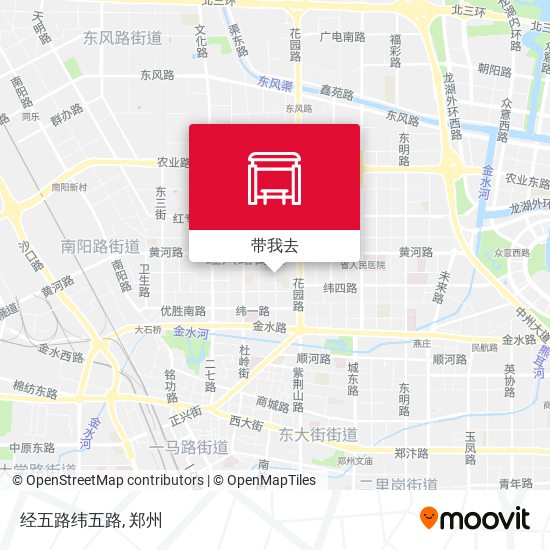 经五路纬五路地图