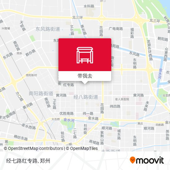 经七路红专路地图