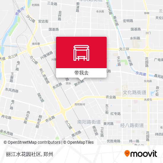 丽江水花园社区地图