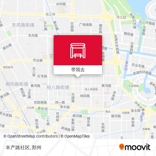 丰产路社区地图