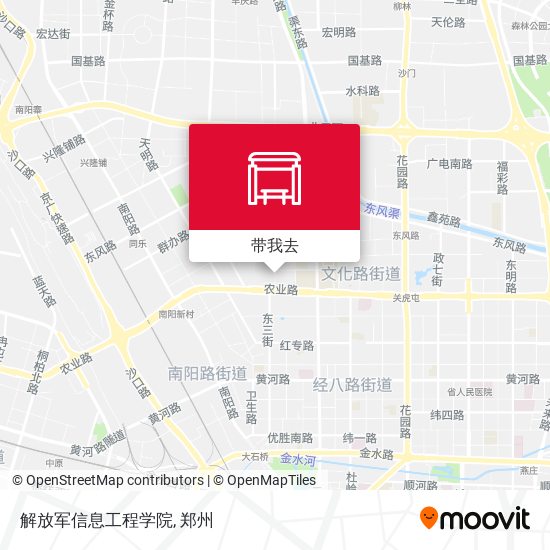 解放军信息工程学院地图