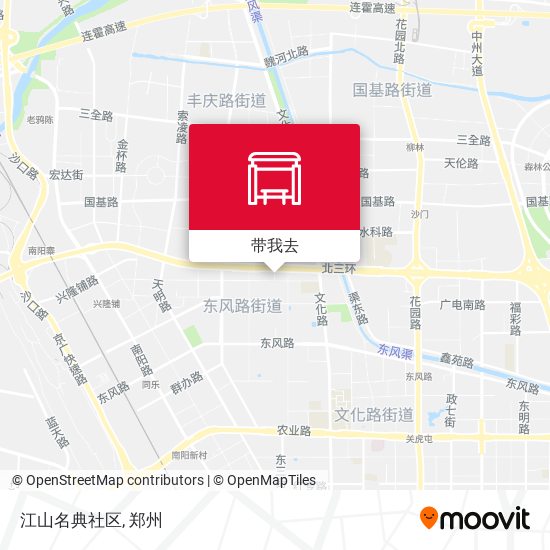 江山名典社区地图
