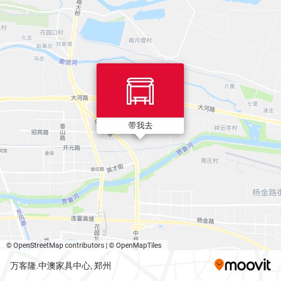 万客隆.中澳家具中心地图