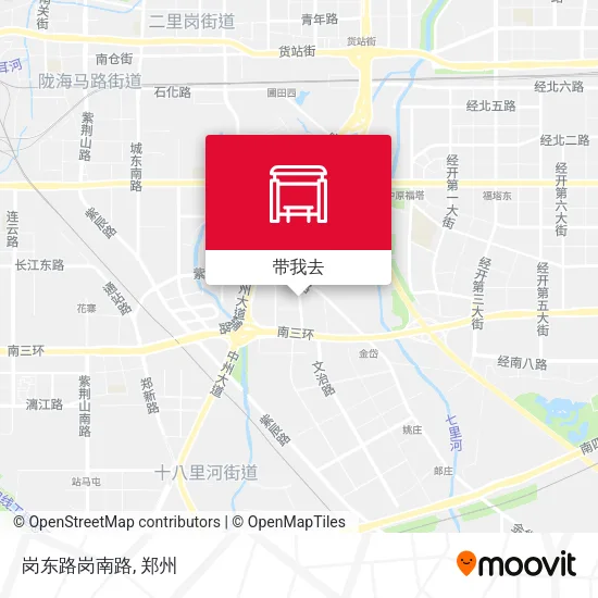岗东路岗南路地图