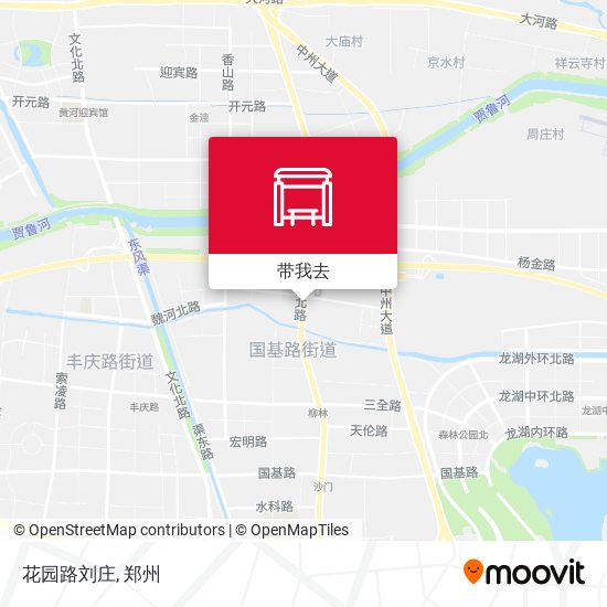 花园路刘庄地图