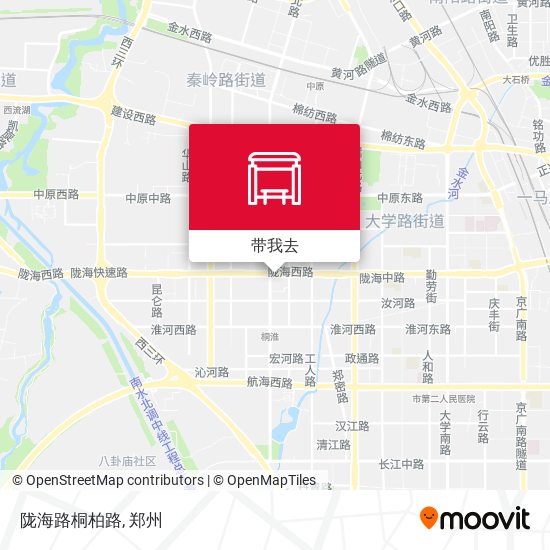 陇海路桐柏路地图