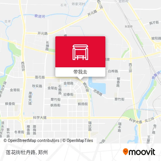 莲花街牡丹路地图