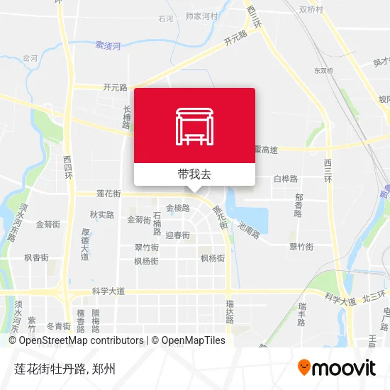 莲花街牡丹路地图