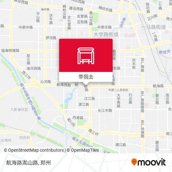 航海路嵩山路地图
