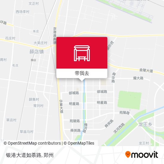 银港大道如荼路地图