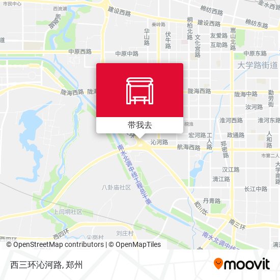 西三环沁河路地图