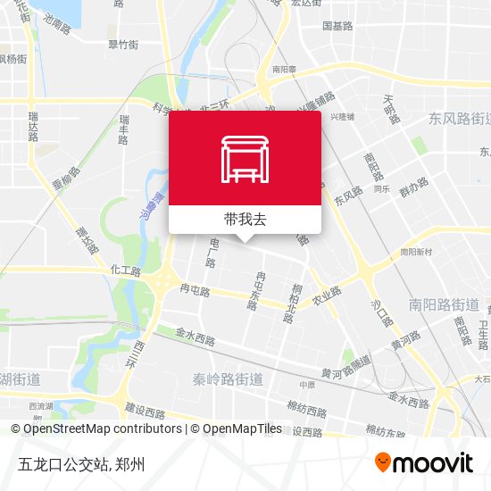 五龙口公交站地图
