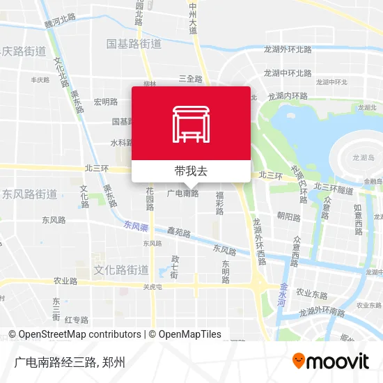 广电南路经三路地图