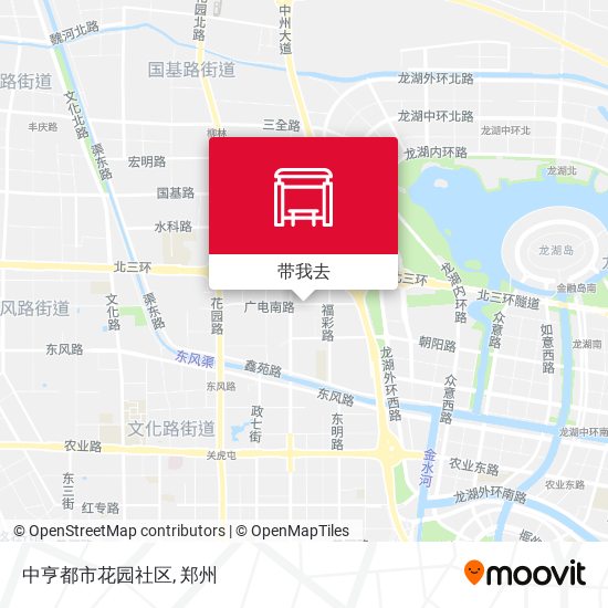 中亨都市花园社区地图