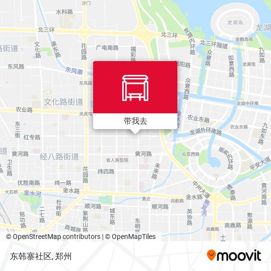 东韩寨社区地图