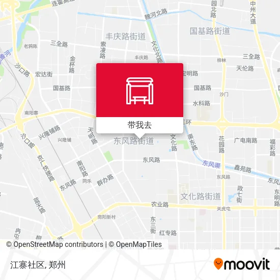 江寨社区地图