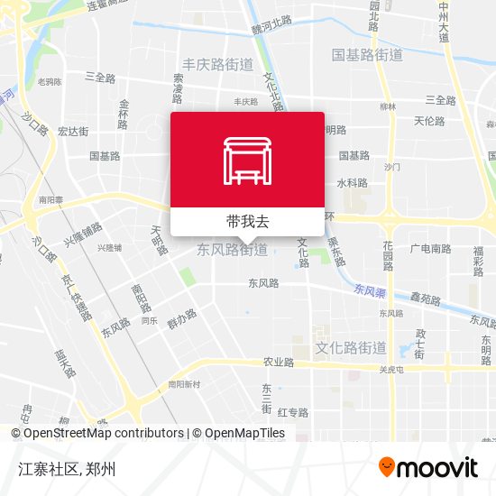 江寨社区地图