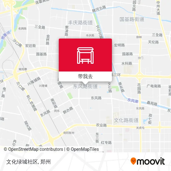 文化绿城社区地图