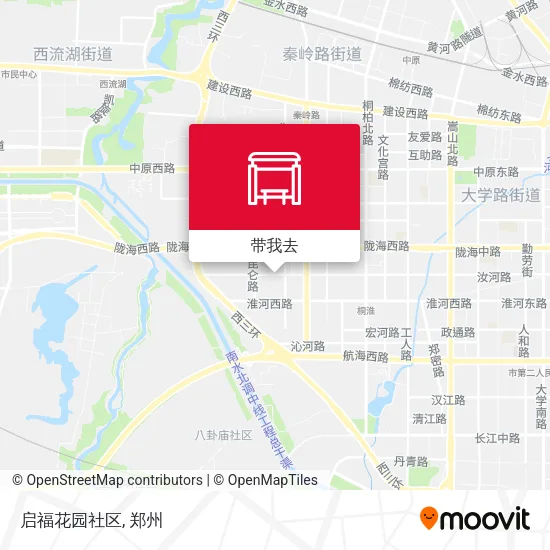 启福花园社区地图