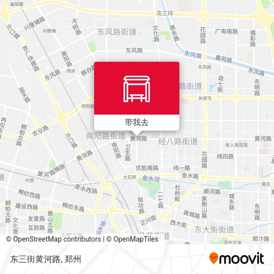东三街黄河路地图