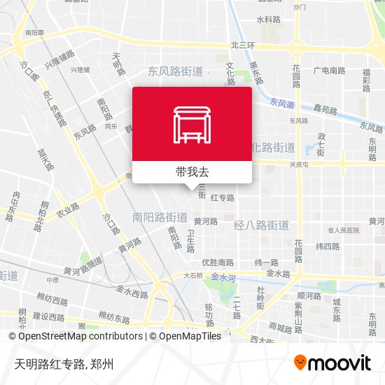 天明路红专路地图