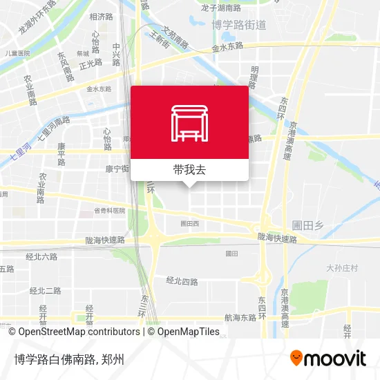 博学路白佛南路地图