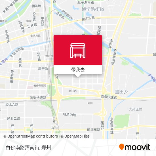 白佛南路潭南街地图