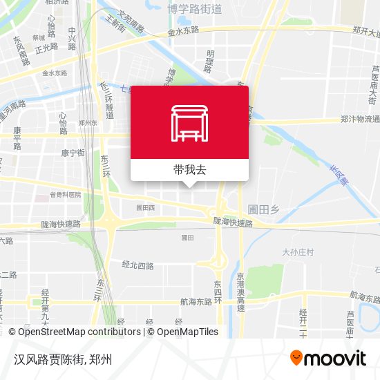 汉风路贾陈街地图