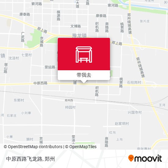 中原西路飞龙路地图