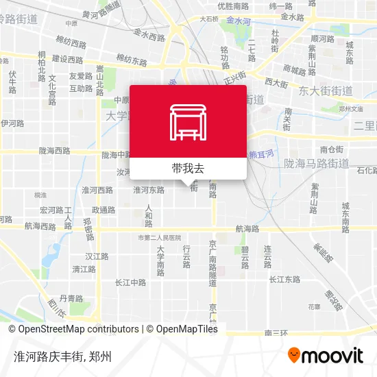 淮河路庆丰街地图