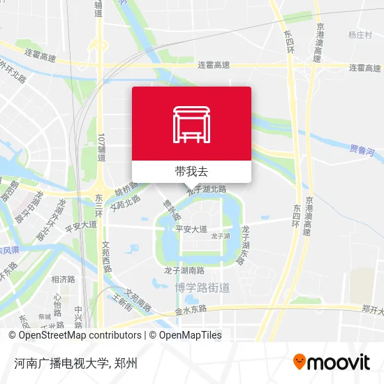 河南广播电视大学地图