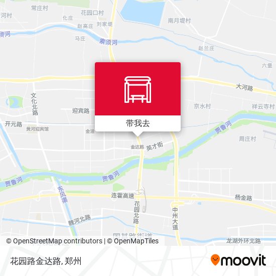 花园路金达路地图